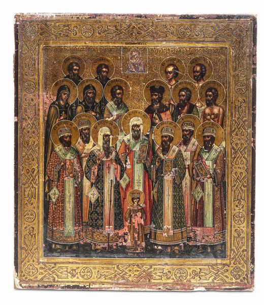 Icona. Russia XIX-XX secolo  - Asta Argenti e Icone - Associazione Nazionale - Case d'Asta italiane