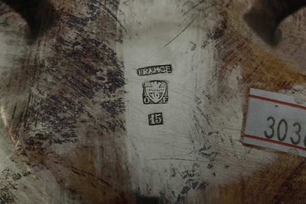 Servizio in metallo argentato. Francia XX secolo  - Asta Argenti e Icone - Associazione Nazionale - Case d'Asta italiane