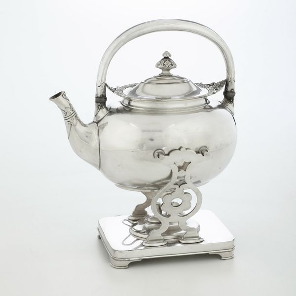 Kettle. Tiffany & Co. Makers. Silver soldered  - Asta Argenti e Icone - Associazione Nazionale - Case d'Asta italiane
