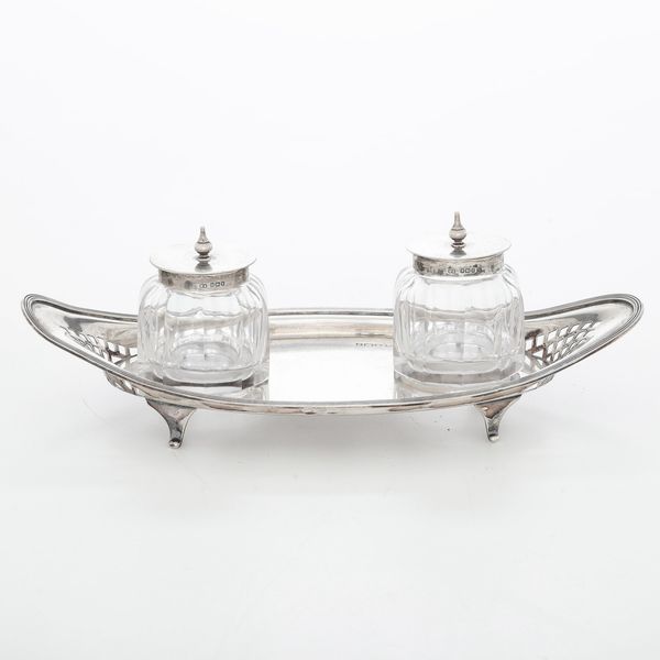 Calamaio. Citt� di Sheffield, 1910, argentiere Atkin Bros  - Asta Argenti e Icone - Associazione Nazionale - Case d'Asta italiane