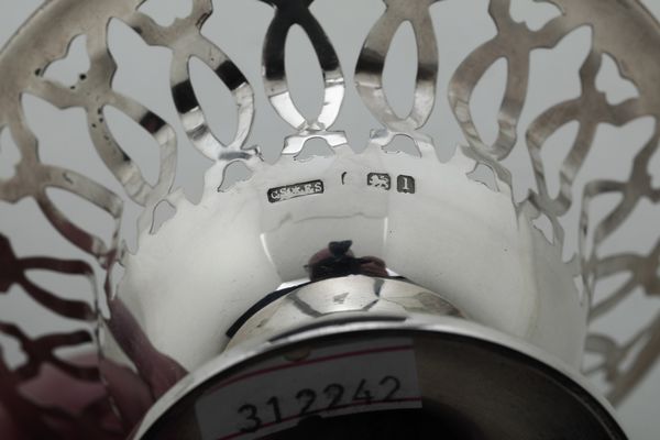 Tre cestini, Birmingham, 1910  - Asta Argenti e Icone - Associazione Nazionale - Case d'Asta italiane