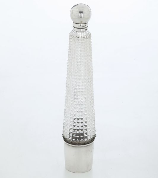 Bottiglia con bicchierino. Inghilterra XIX secolo  - Asta Argenti e Icone - Associazione Nazionale - Case d'Asta italiane