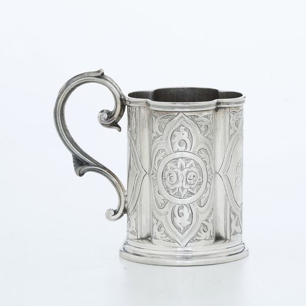 Mug. Birmingham 1868, argentiere George Unite  - Asta Argenti e Icone - Associazione Nazionale - Case d'Asta italiane