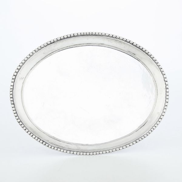 Vassoio. Probabilmente Messina fine XVIII secolo  - Asta Argenti e Icone - Associazione Nazionale - Case d'Asta italiane