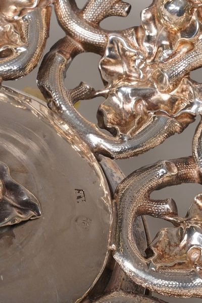 Centrotavola traforato. Vienna XIX secolo  - Asta Argenti e Icone - Associazione Nazionale - Case d'Asta italiane