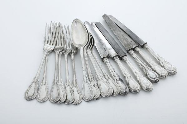 Servizio di posate. Torino XIX-XX secolo  - Asta Argenti e Icone - Associazione Nazionale - Case d'Asta italiane