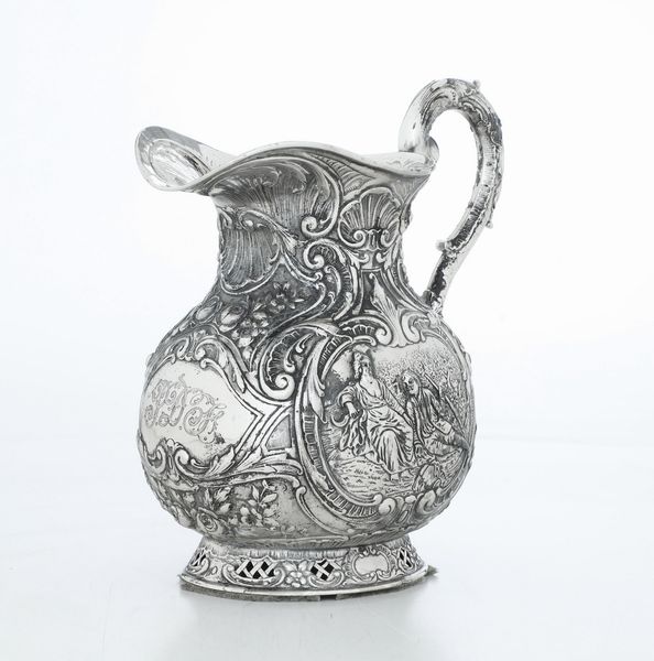 Brocca. Manifattura europea (Paesi Bassi ?) XIX-XX secolo  - Asta Argenti e Icone - Associazione Nazionale - Case d'Asta italiane