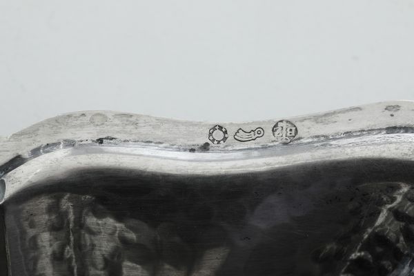 Vassoio quadrato. Venezia XIX secolo, argentiere non identificato  - Asta Argenti e Icone - Associazione Nazionale - Case d'Asta italiane