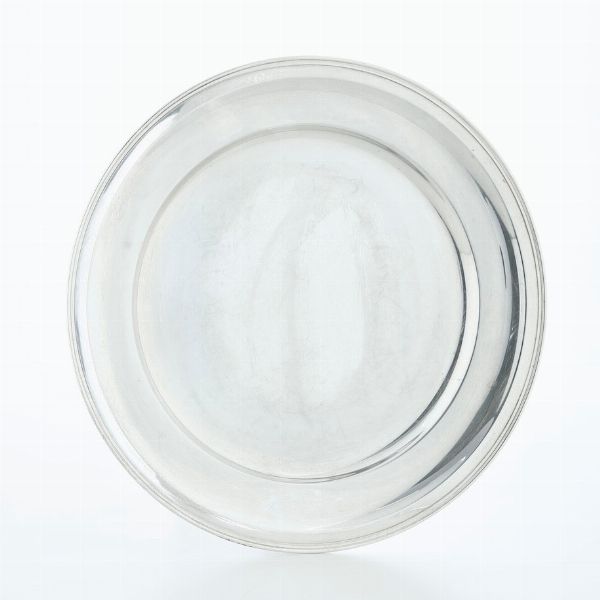 Piatto. Argenteria italiana del XX secolo per Calegaro  - Asta Argenti e Icone - Associazione Nazionale - Case d'Asta italiane