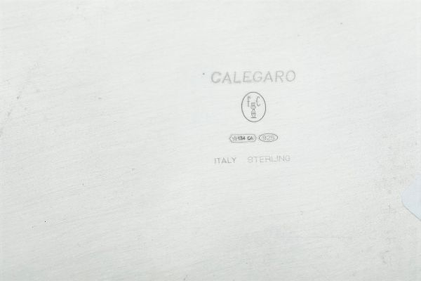 Piatto. Argenteria italiana del XX secolo per Calegaro  - Asta Argenti e Icone - Associazione Nazionale - Case d'Asta italiane
