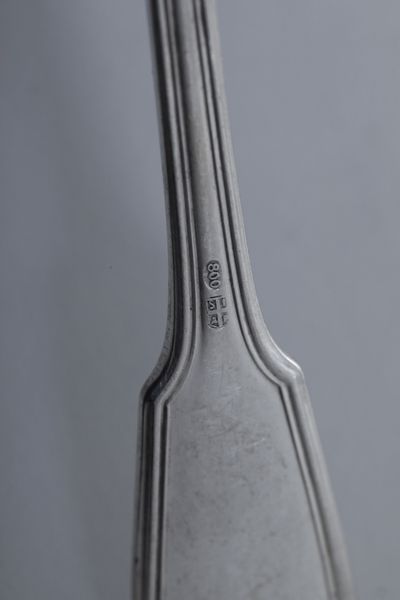 Servizio di posate. Argenteria italiana del XX secolo, argentiere S.I.A.P., Alessandria  - Asta Argenti e Icone - Associazione Nazionale - Case d'Asta italiane