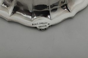 Dodici coppette lavadita. Argenteria milanese del XX secolo, marchio con fascio littorio in uso dal 1925 al 1945, argentiere Andrea Micheletto  - Asta Argenti e Icone - Associazione Nazionale - Case d'Asta italiane