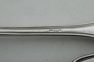 Servizio di posate. Argenteria veneta del XX secolo, argentiere Rino Greggio, Padova  - Asta Argenti e Icone - Associazione Nazionale - Case d'Asta italiane