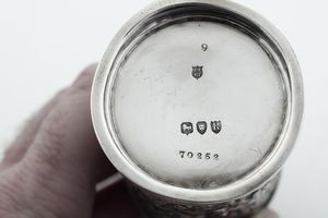 Spargisale. Londra 1892, argentiere Horace Woodward & Co.  - Asta Argenti e Icone - Associazione Nazionale - Case d'Asta italiane