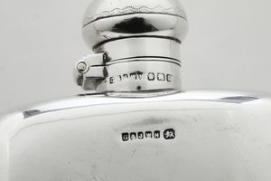 Fiasca da wisky. Sheffield 1899  - Asta Argenti e Icone - Associazione Nazionale - Case d'Asta italiane