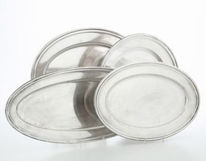 Tre vassoi. Argenteria italiana del XX secolo  - Asta Argenti e Icone - Associazione Nazionale - Case d'Asta italiane