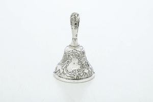 Campanello. Manifattura europea non identificata  - Asta Argenti e Icone - Associazione Nazionale - Case d'Asta italiane