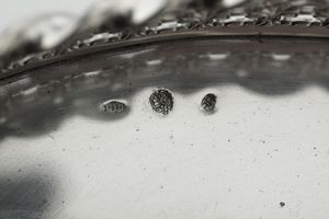 Vassoio ovale. Argenteria veneta del XX secolo, argentiere Argenteria Vicentina  - Asta Argenti e Icone - Associazione Nazionale - Case d'Asta italiane