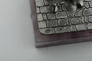 Suonatore di cornamusa e Don Chisciotte. Argenteria italiana del XX secolo  - Asta Argenti e Icone - Associazione Nazionale - Case d'Asta italiane