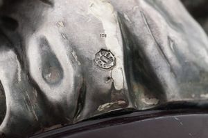 Lotto di 4 sculture ricoperte in argento. Differenti argenterie italiane del XX secolo  - Asta Argenti e Icone - Associazione Nazionale - Case d'Asta italiane