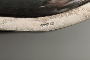 Tre salsiere in argento. Argenteria italiana del XX secolo, argentiere Ricci & C., Alessandria  - Asta Argenti e Icone - Associazione Nazionale - Case d'Asta italiane