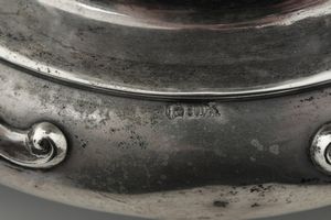 Candeliere. Germania inizio XX secolo  - Asta Argenti e Icone - Associazione Nazionale - Case d'Asta italiane