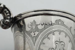 Mug. Londra 1874, argentiere John Kilpatrick  - Asta Argenti e Icone - Associazione Nazionale - Case d'Asta italiane