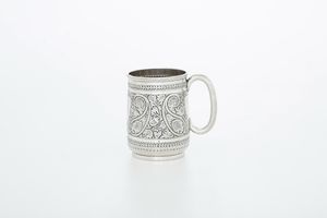 Mug. Edimburgo 1884, argentiere Hamilton & Inches  - Asta Argenti e Icone - Associazione Nazionale - Case d'Asta italiane