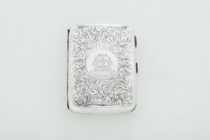 Insieme di tre portarigarette  - Asta Argenti e Icone - Associazione Nazionale - Case d'Asta italiane