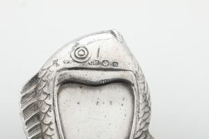 Sei saliere a forma di pesce. Citt di Sheffield 1905, argentiere George Howson  - Asta Argenti e Icone - Associazione Nazionale - Case d'Asta italiane