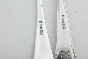 Servizio incompleto di posate. Citt di Sheffiled 1910, argentiere Mapping & Webb  - Asta Argenti e Icone - Associazione Nazionale - Case d'Asta italiane