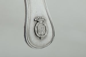 Servizio incompleto di posate. Citt di Sheffiled 1910, argentiere Mapping & Webb  - Asta Argenti e Icone - Associazione Nazionale - Case d'Asta italiane