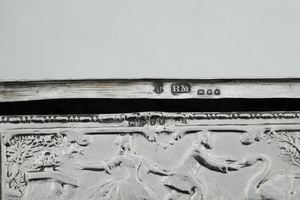 Collezione di 12 scatole in argento sbalzato. Inghilterra e Olanda XIX-XX secolo  - Asta Argenti e Icone - Associazione Nazionale - Case d'Asta italiane