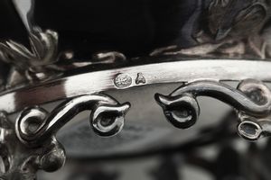 Caffettiera. Torino XIX secolo  - Asta Argenti e Icone - Associazione Nazionale - Case d'Asta italiane