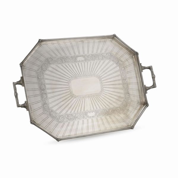 GUANTIERA, LONDRA, 1886, ARGENTIERE WILLIAM HUTTON & SONS  - Asta Argenti italiani ed europei - Associazione Nazionale - Case d'Asta italiane