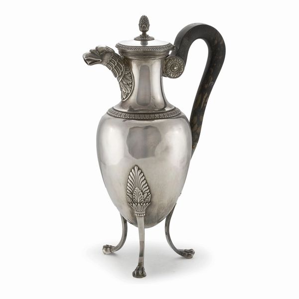 CAFFETTIERA, PARIGI, INIZI SECOLO XIX  - Asta Argenti italiani ed europei - Associazione Nazionale - Case d'Asta italiane