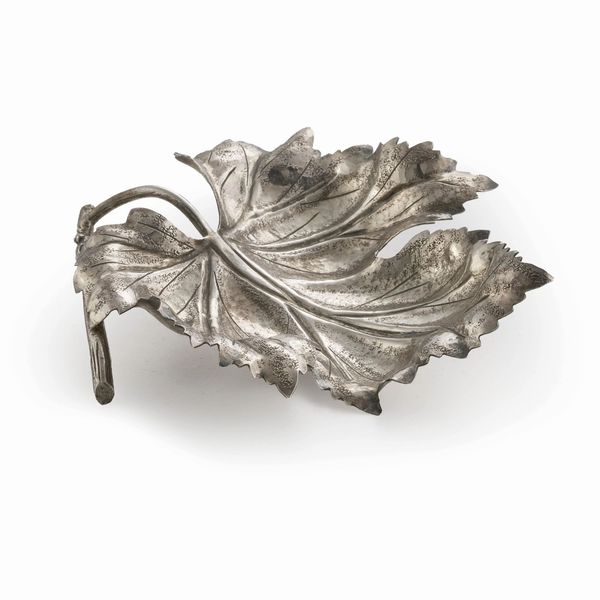 MARIO BUCCELLATI, FOGLIA, SECOLO XX  - Asta Argenti italiani ed europei - Associazione Nazionale - Case d'Asta italiane