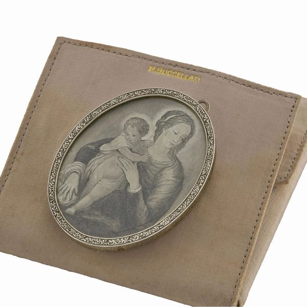 MARIO BUCCELLATI, CORNICE PENDENTE, SECOLO XX  - Asta Argenti italiani ed europei - Associazione Nazionale - Case d'Asta italiane