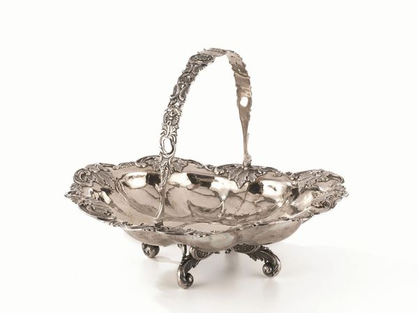 CESTINA, SAN PIETROBURGO, SECOLO XIX  - Asta Argenti italiani ed europei - Associazione Nazionale - Case d'Asta italiane