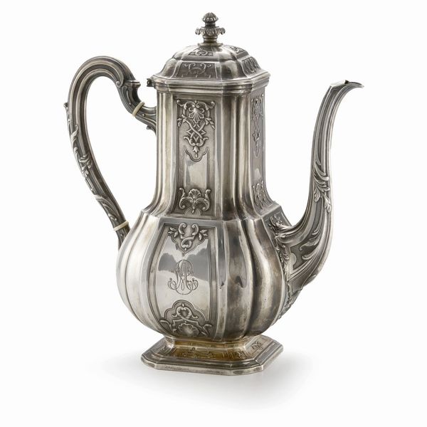 TEIERA FRANCIA, FINE SECOLO XIX  - Asta Argenti italiani ed europei - Associazione Nazionale - Case d'Asta italiane