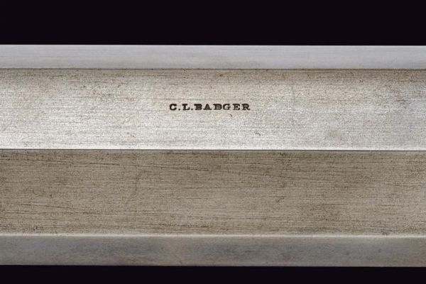 Carabina bench rest a luminello da tiro firmata C.L. Badger, con accessori  - Asta Rare Armi Antiche e Militaria da Tutto il Mondo - Associazione Nazionale - Case d'Asta italiane