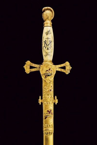 Spada massonica  - Asta Rare Armi Antiche e Militaria da Tutto il Mondo - Associazione Nazionale - Case d'Asta italiane
