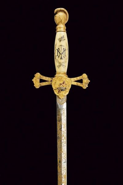 Spada massonica  - Asta Rare Armi Antiche e Militaria da Tutto il Mondo - Associazione Nazionale - Case d'Asta italiane