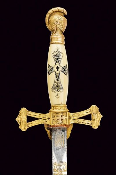 Spada massonica  - Asta Rare Armi Antiche e Militaria da Tutto il Mondo - Associazione Nazionale - Case d'Asta italiane