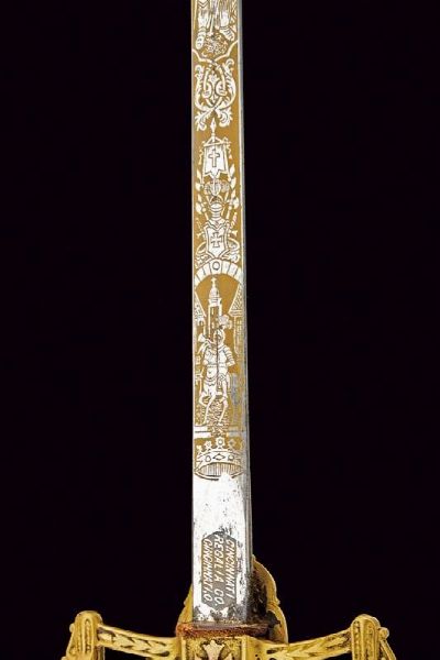 Spada massonica  - Asta Rare Armi Antiche e Militaria da Tutto il Mondo - Associazione Nazionale - Case d'Asta italiane