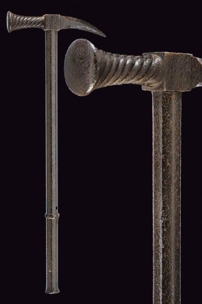 Martello d'arme  - Asta Rare Armi Antiche e Militaria da Tutto il Mondo - Associazione Nazionale - Case d'Asta italiane