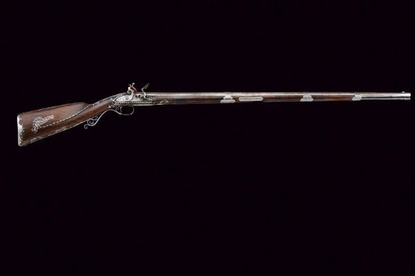 Fucile a pietra focaia di Joseph B. Dandria per il mercato orientale  - Asta Rare Armi Antiche e Militaria da Tutto il Mondo - Associazione Nazionale - Case d'Asta italiane