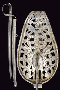 Sciabola da ufficiale di cavalleria  - Asta Rare Armi Antiche e Militaria da Tutto il Mondo - Associazione Nazionale - Case d'Asta italiane