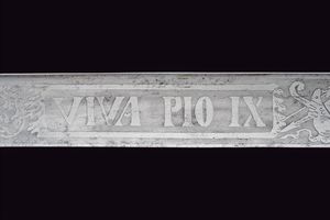 Spada da ufficiale subalterno della Guardia Civica Mod. 1847  - Asta Rare Armi Antiche e Militaria da Tutto il Mondo - Associazione Nazionale - Case d'Asta italiane