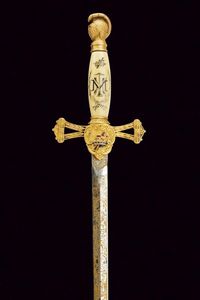 Spada massonica  - Asta Rare Armi Antiche e Militaria da Tutto il Mondo - Associazione Nazionale - Case d'Asta italiane